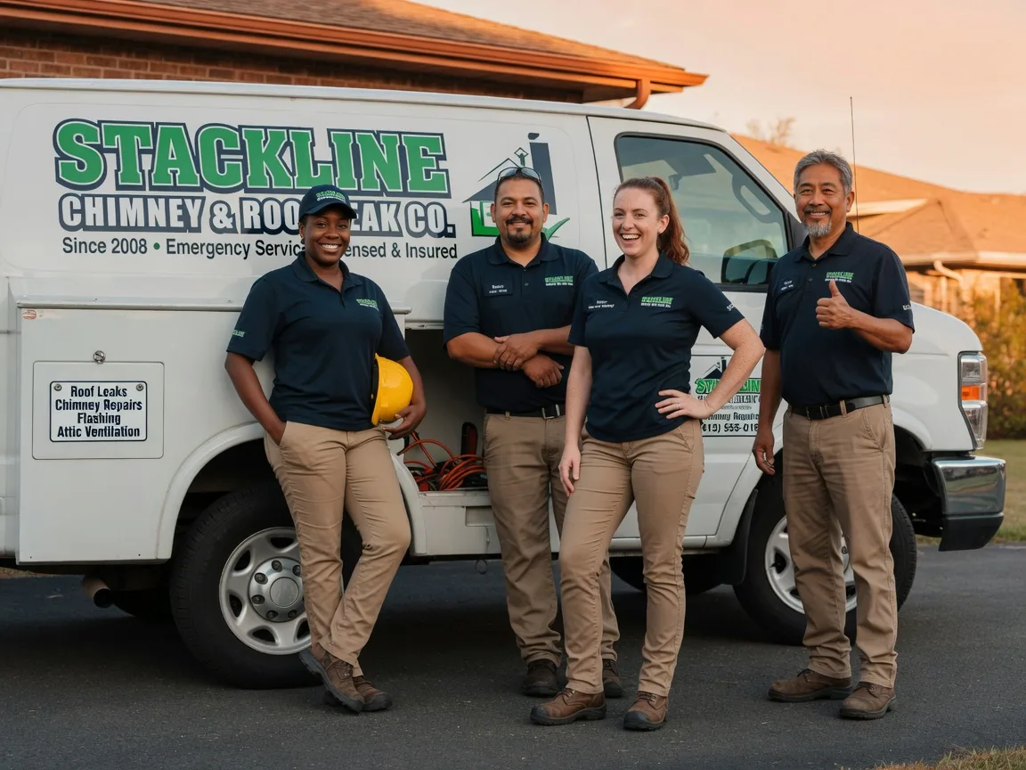 Chimney flashing repair company in Mesquite, NV